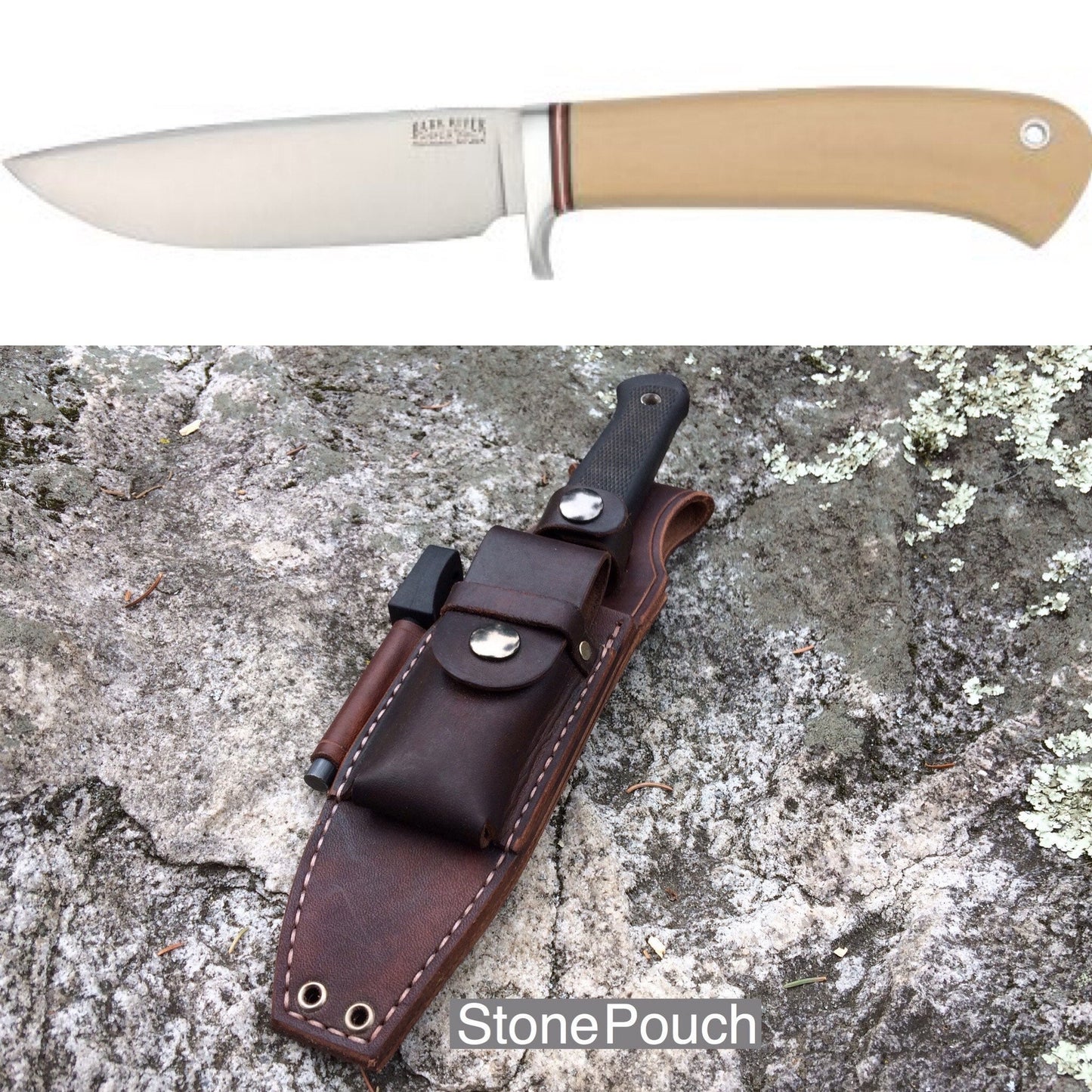 Bushcraft Sheath for the Bark River Manitou Knife