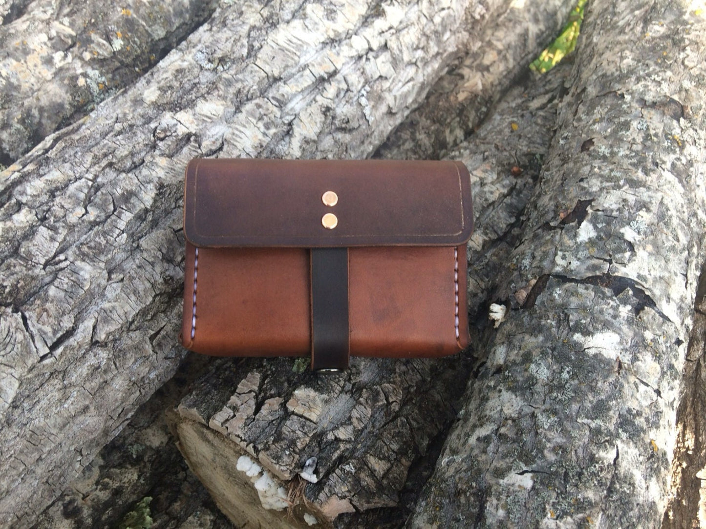Leather Belt Mount Possibles Pouch