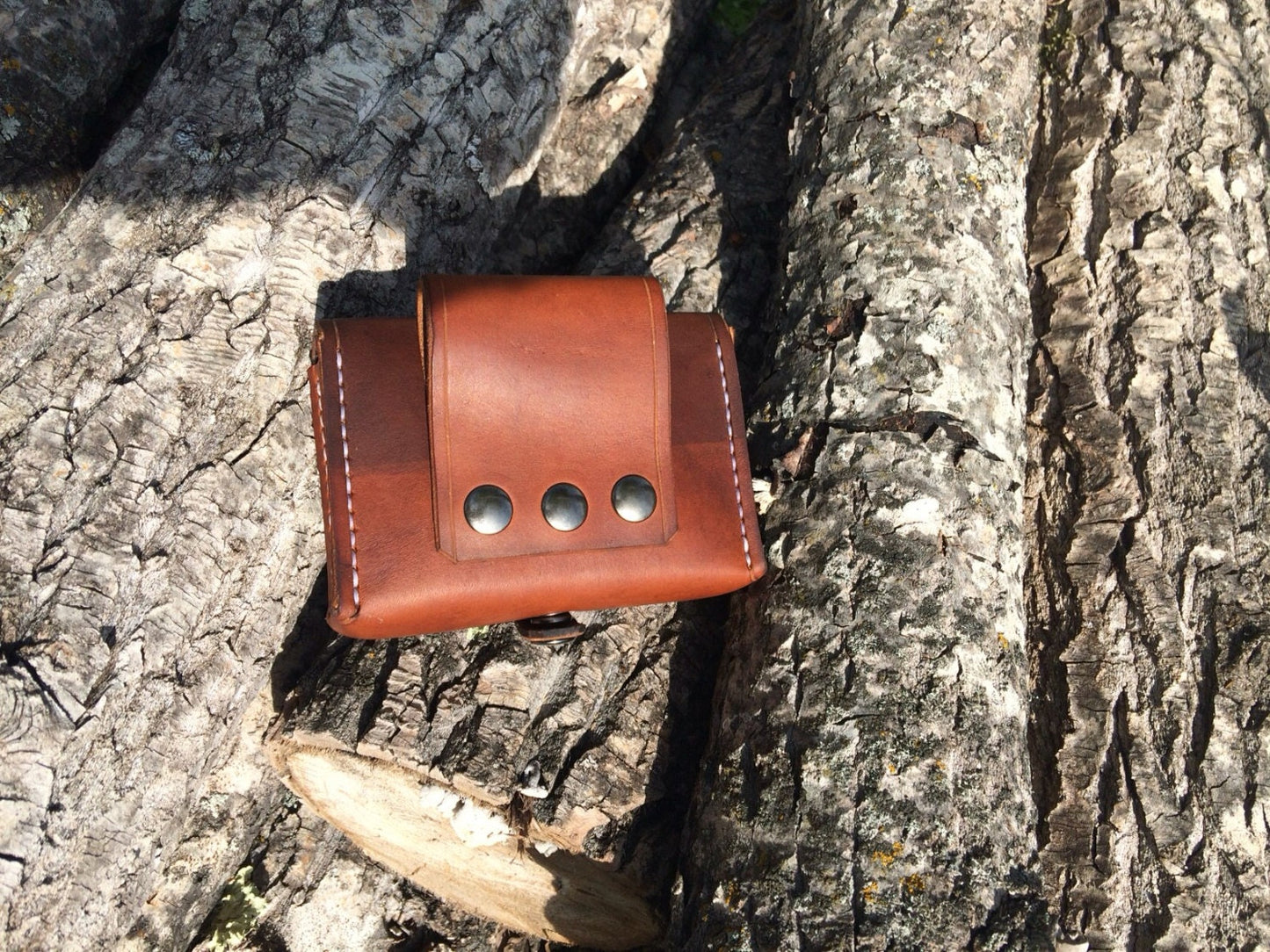 Leather Belt Mount Possibles Pouch