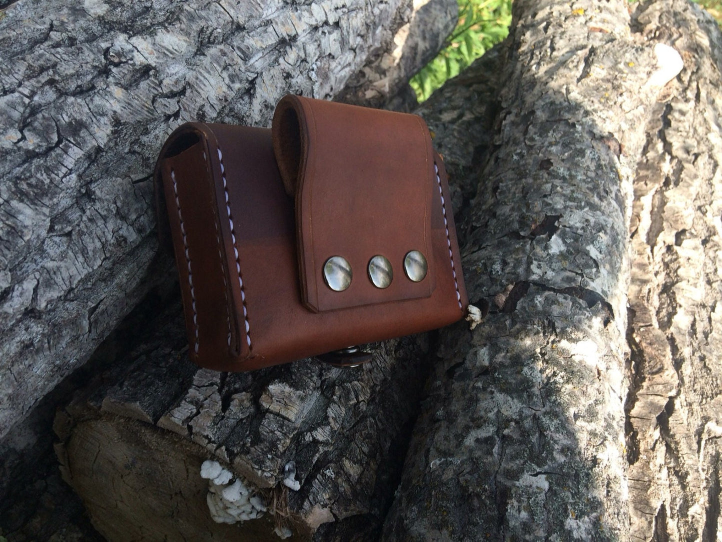 Leather Belt Mount Possibles Pouch