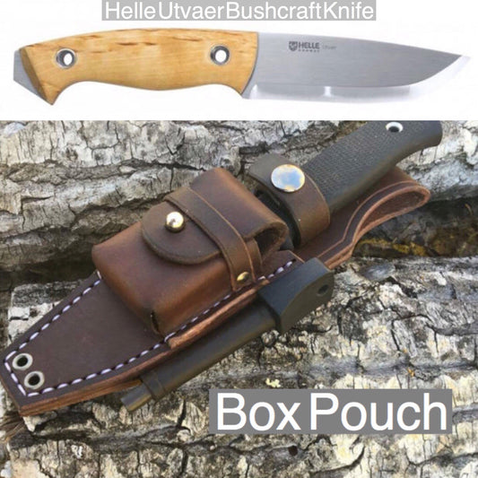 Helle Utvaer Bushcraft Knife Custom Bushcraft Sheath