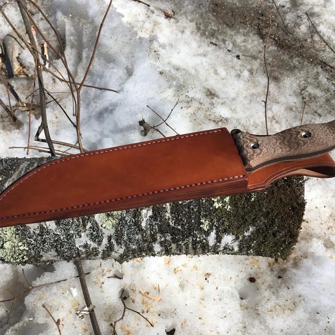 Custom Sheaths for knives over 7 Inches